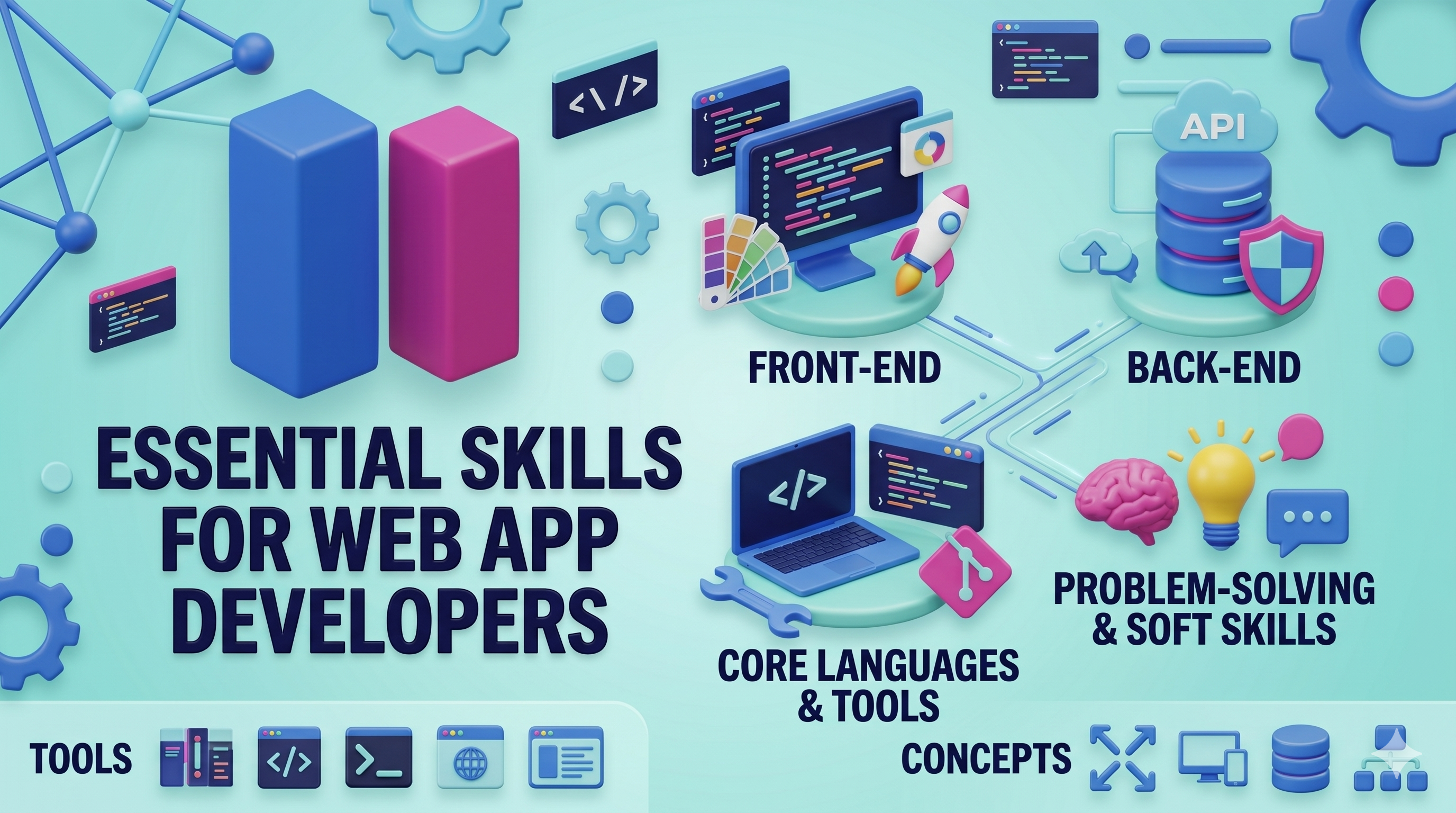 What skills are needed as web application developer - Manifera