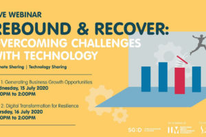Rebound & Recover: Innovation Showcase on 16 July 2020