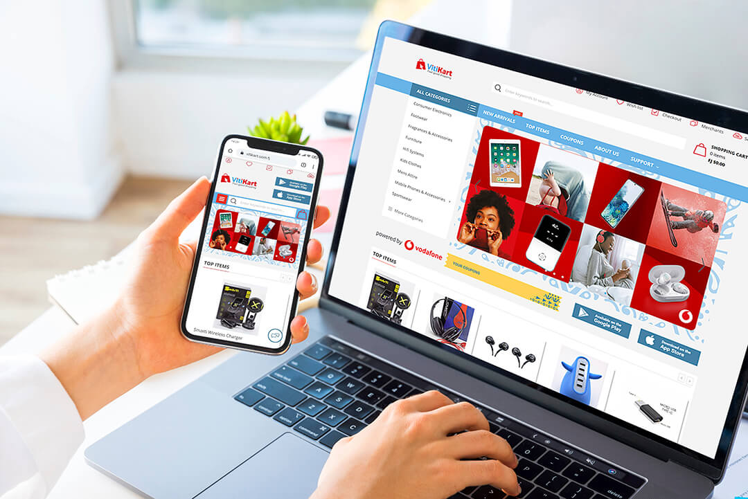 Vodafone Fiji Launched "Vitikart" – Ecommerce Webshop