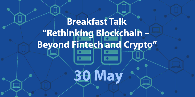 Breakfast Talk: Rethinking Blockchain – Beyond Fintech and Crypto - Manifera - banner