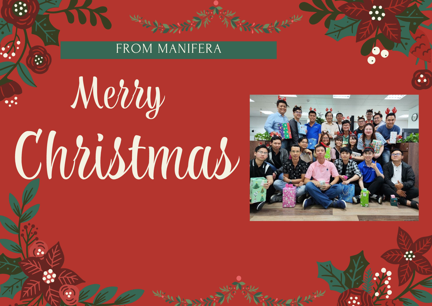 15529Wishing You A Merry Christmas And A Happy New Year!